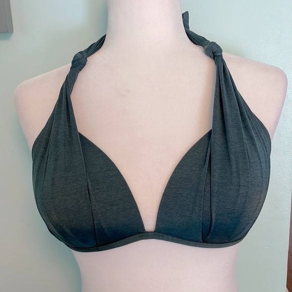 NWOT Athleta Aqualuxe bikini emerald green size M/XL - Picture 4 of 15